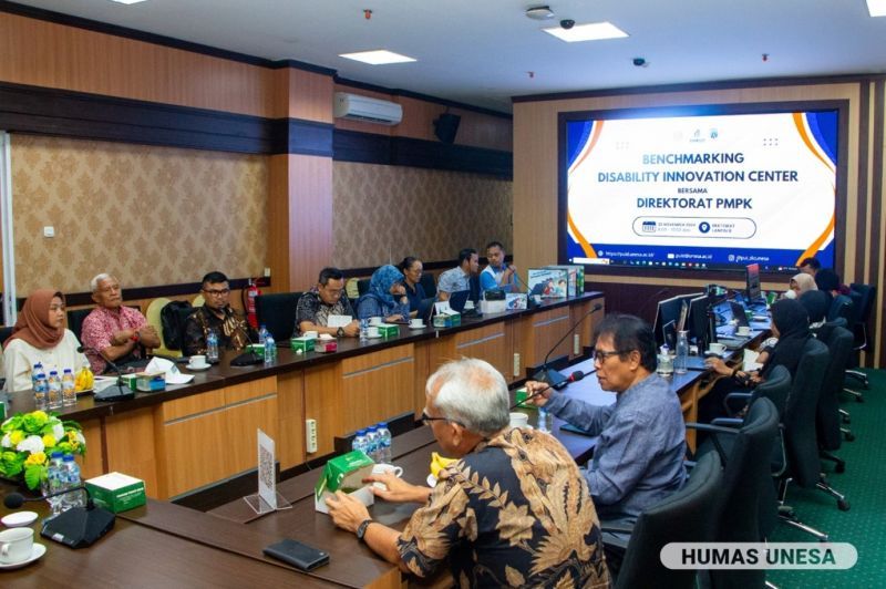 Pertemuan ini menjadi kesempatan bagi UNESA untuk mendapatkan masukan dari Direktorat PMPK guna pengembangan layanan dan inovasi disabilitas di kampus �Rumah Para Juara.�
